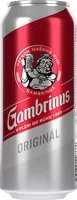 Светлое пиво Gambrinus Original